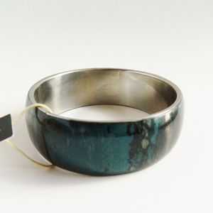 Indigo Blue Metal Bangle NWT